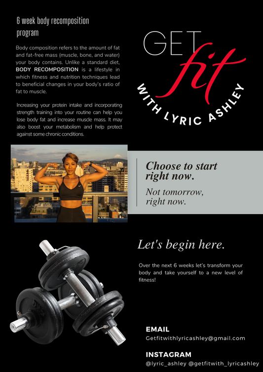 6 Week Body Recomposition Program